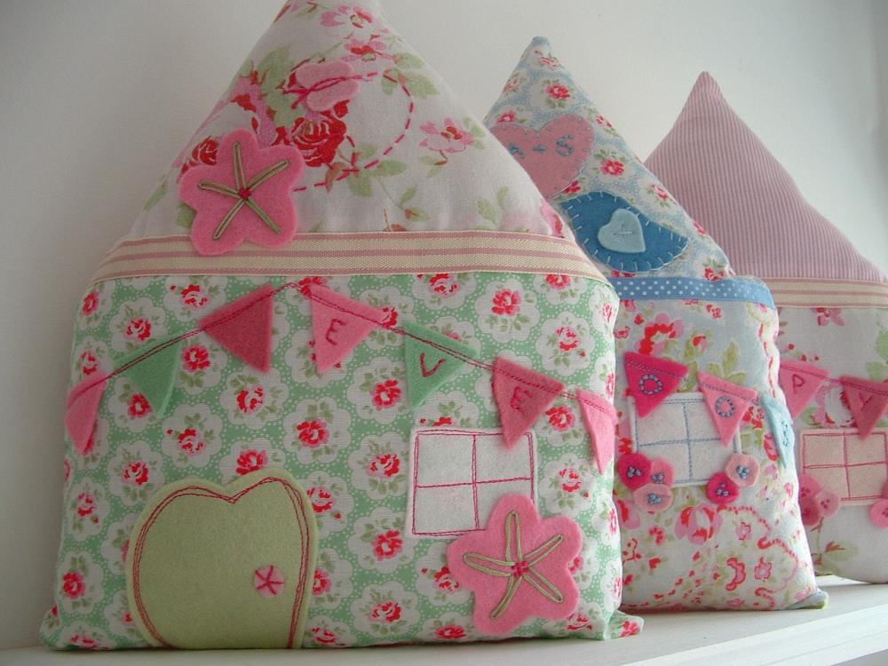 Little House Personalised Pillow - FLUTTERBY